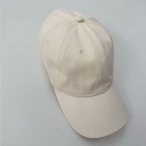 Cream Baseball Cap